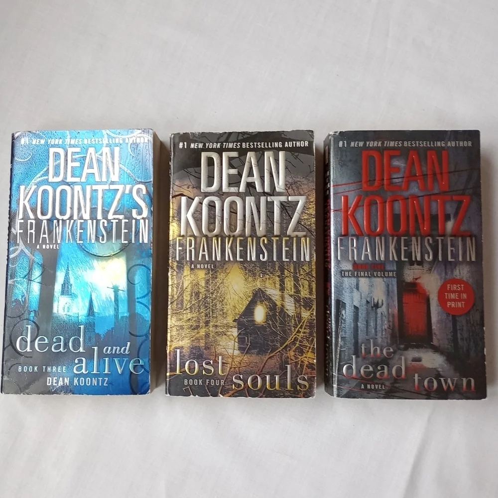 Frankenstein by: Dean Koontz Book #3, #4 & #5 Bundle